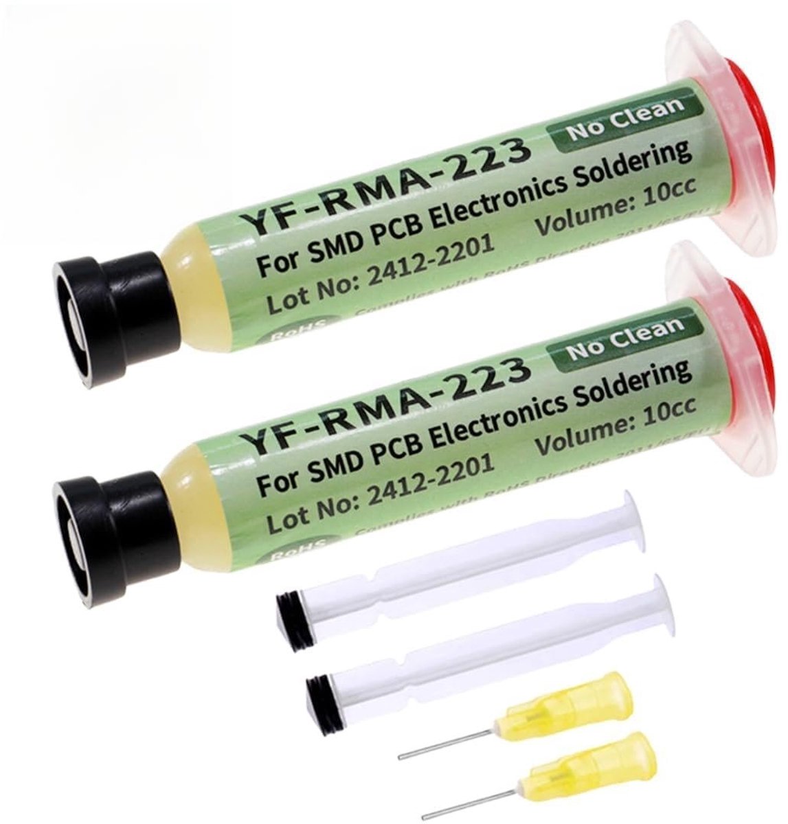 Elzusha - Set van 2 RMA-223 Soldeerpasta voor Elektronische Reparatie