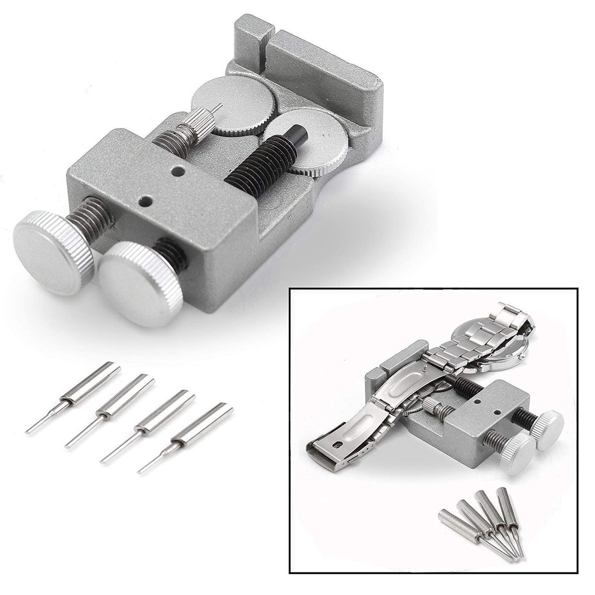 LLF Horloge Band Schakel Verwijder Reparatie Tool Kit, Nieuw Metalen Horloge Band Schakel Pin Verwijder Reparatie Tool - ShopVlot