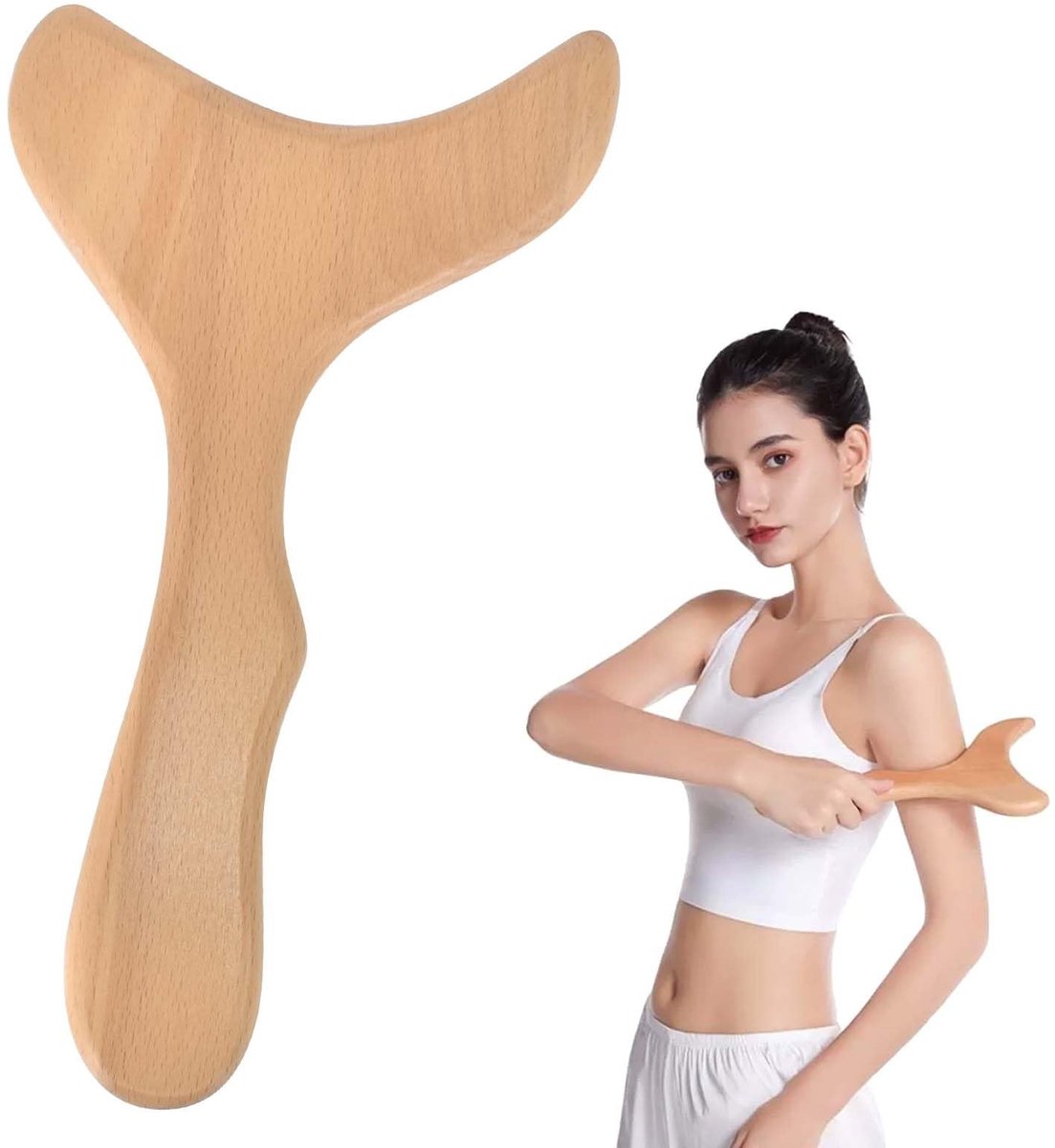 Elzusha - Houten Massagetools voor Lymfedrainage en Anti-Cellulite