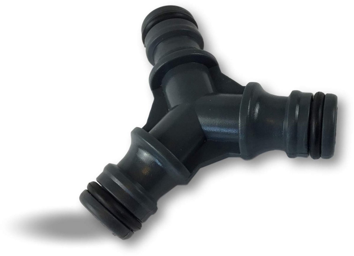Elzusha - 3-weg Y-aansluiting set van 10 - Voor 15 mm tuinslangen