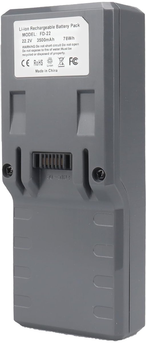 Elzusha - 22.2V 3500mAh Vervangingsaccu voor Hoover Freedom Stofzuigers