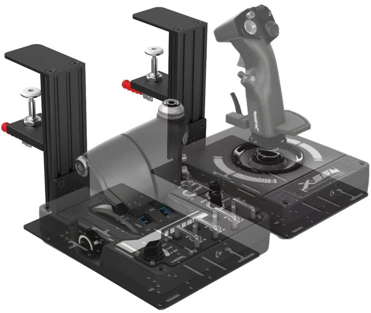 Elzusha - Universele Desk Mount voor Flight Simulators