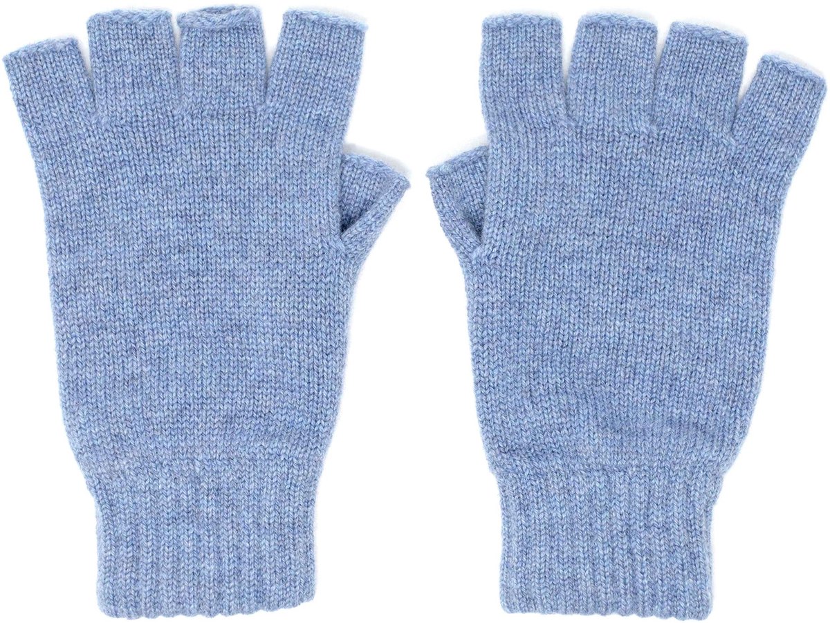 Elzusha - Vingerloze Kasjmier Handschoenen voor Dames Gemaakt in Schotland