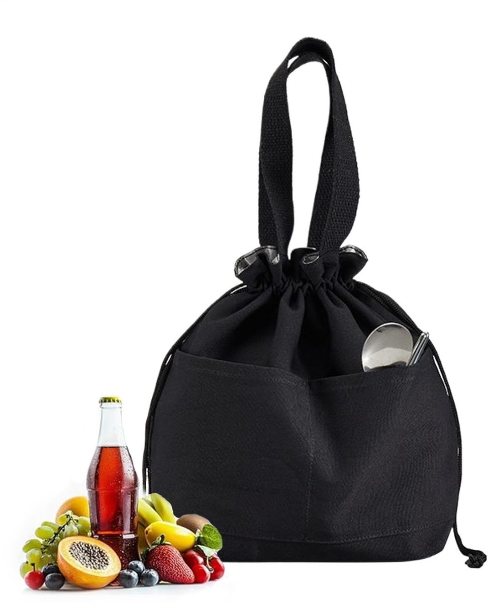 Elzusha - Draagbare Canvas Lunchtas voor Maaltijden