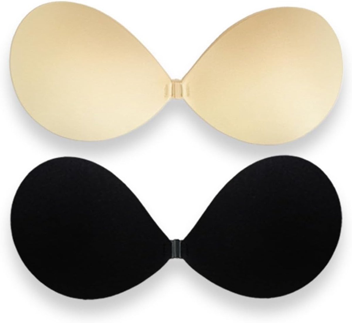 Strapless Push Up Bh - 2 Paar Onzichtbare, Zelfklevende en Ademend Bh voor Bruidsjurken en Avondkleding