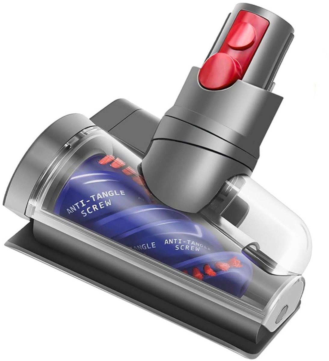 Schroefvormige klitvrije mini turbo zuigmond mondstuk borstel screw geschikt voor Dyson V7 V8 V10 V11 V15 sv10 sv11 sv12 sv14 sv15 sv16 sv17 sv22 sv25 sv27 sv28)