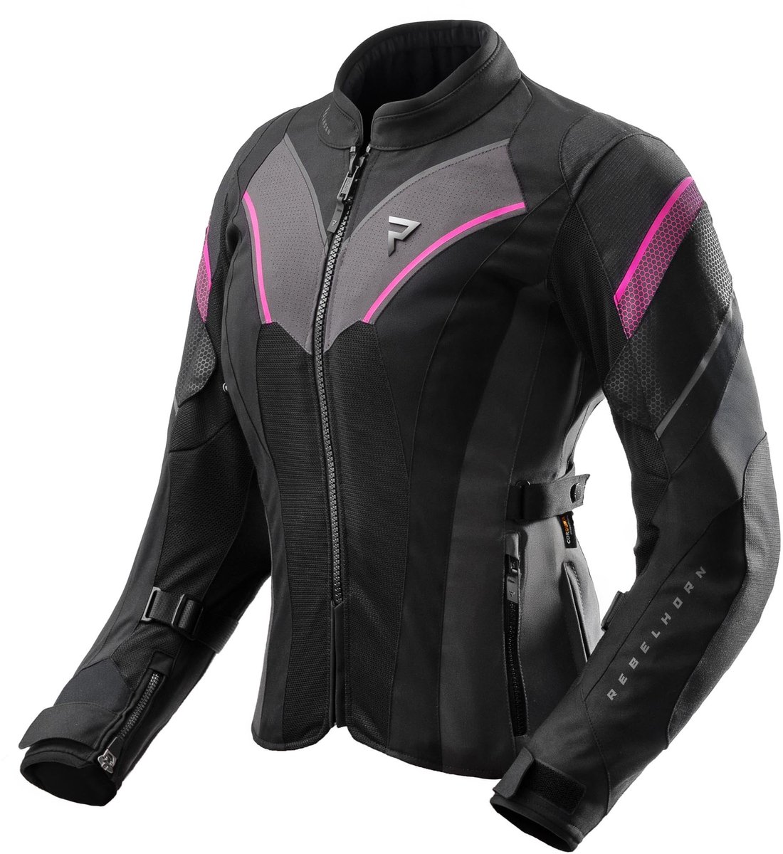 Rebelhorn Hiflow 5 waterdichte dames motorfiets textieljas -
