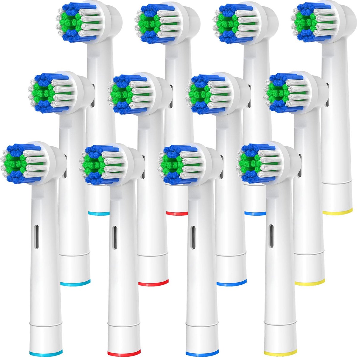 Vervangende tandenborstelkopjes geschikt voor Oral-B Braun - 12 stuks professionele elektrische tandenborstelkopjes