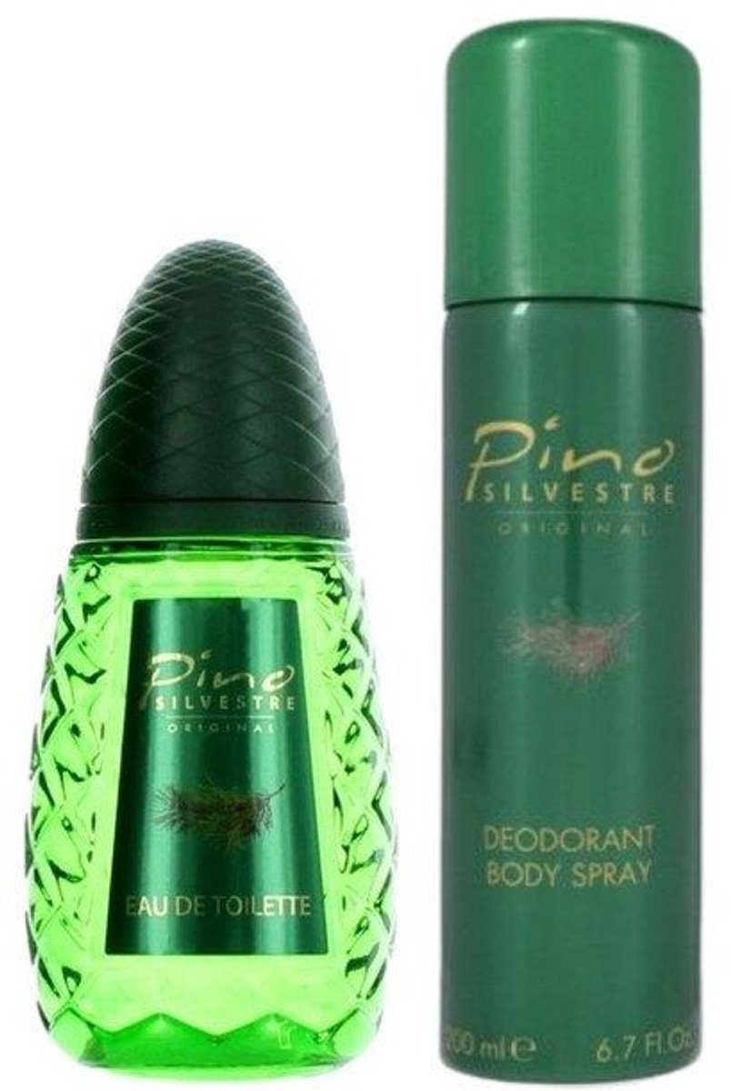 PINO SILVESTRE ORIGINAL GESCHENKSET EAU DE TOILETTE 125 ML + DEODORANT SPRAY 200 ML