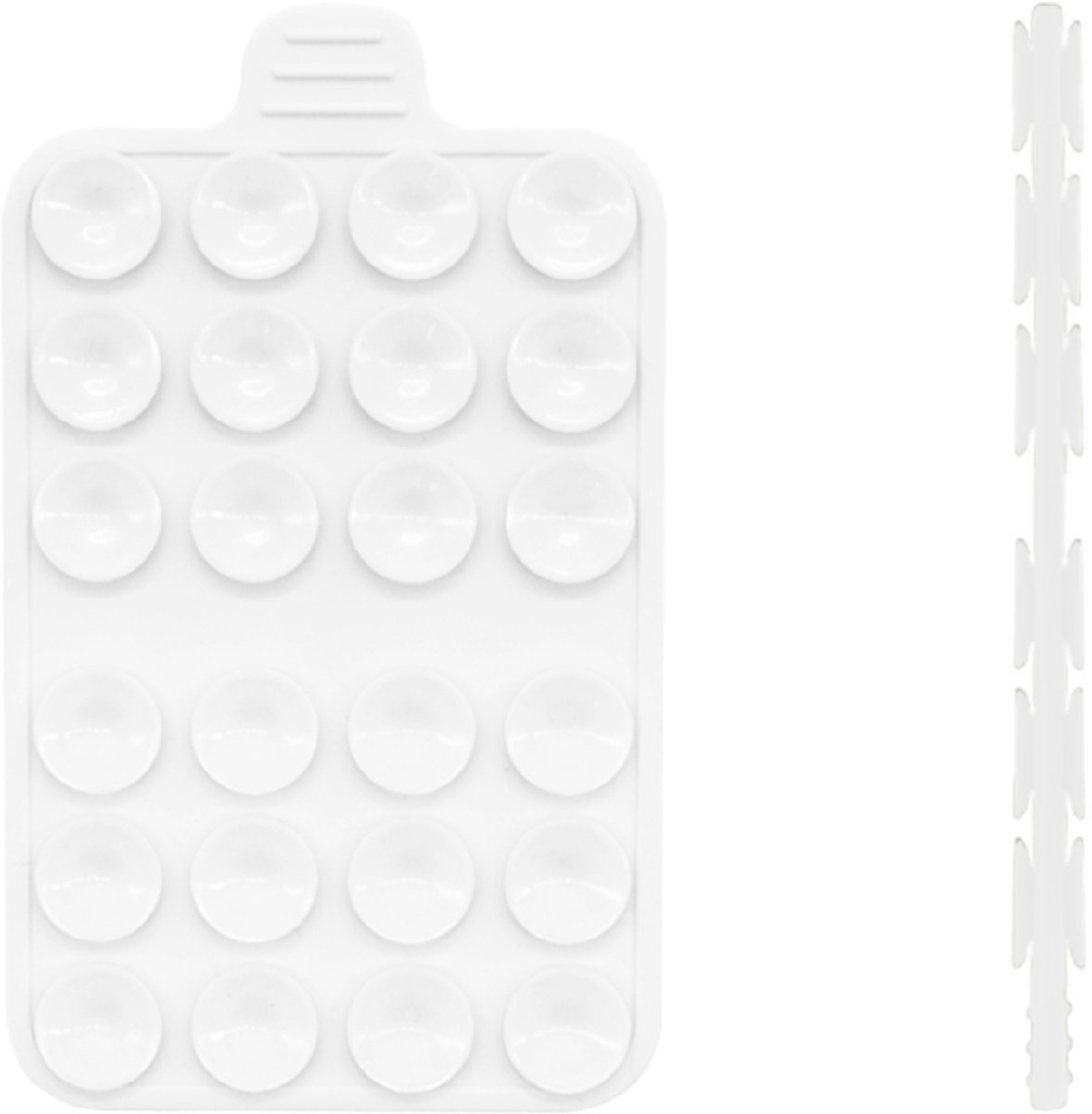 Tectier Dubbelzijdige Zuignap Telefoon Zoals Octobuddy - Wit
