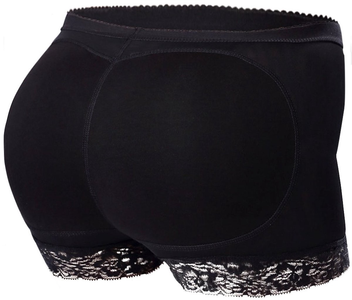 Elzusha - Seamless Butt Lifter Short Pants - Zwart