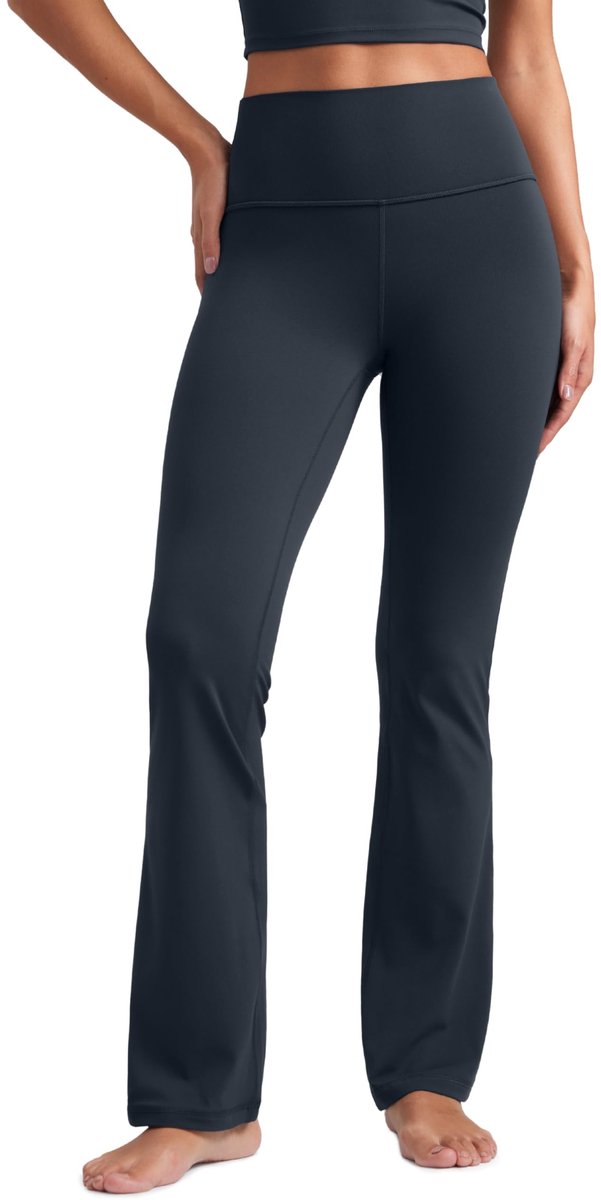 Elzusha - Flared leggings met verborgen achterzak voor dames
