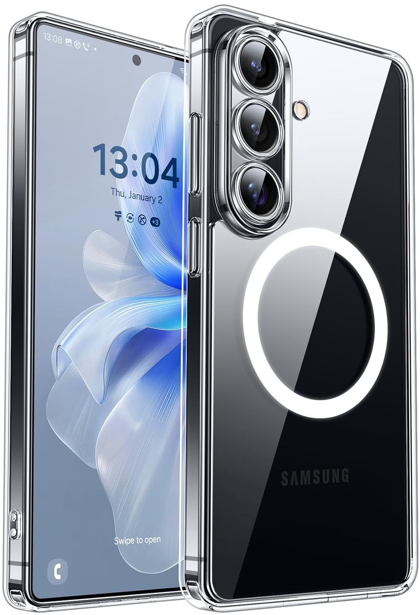 Elzusha - Magnetische Case voor S26 P met Volledige Camera Bescherming