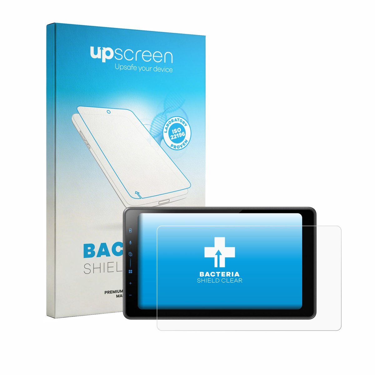 upscreen - Screenprotector voor Pioneer SPH-EVO98DAB-UNI - Folie Beschermfolie transparant antibacterieel