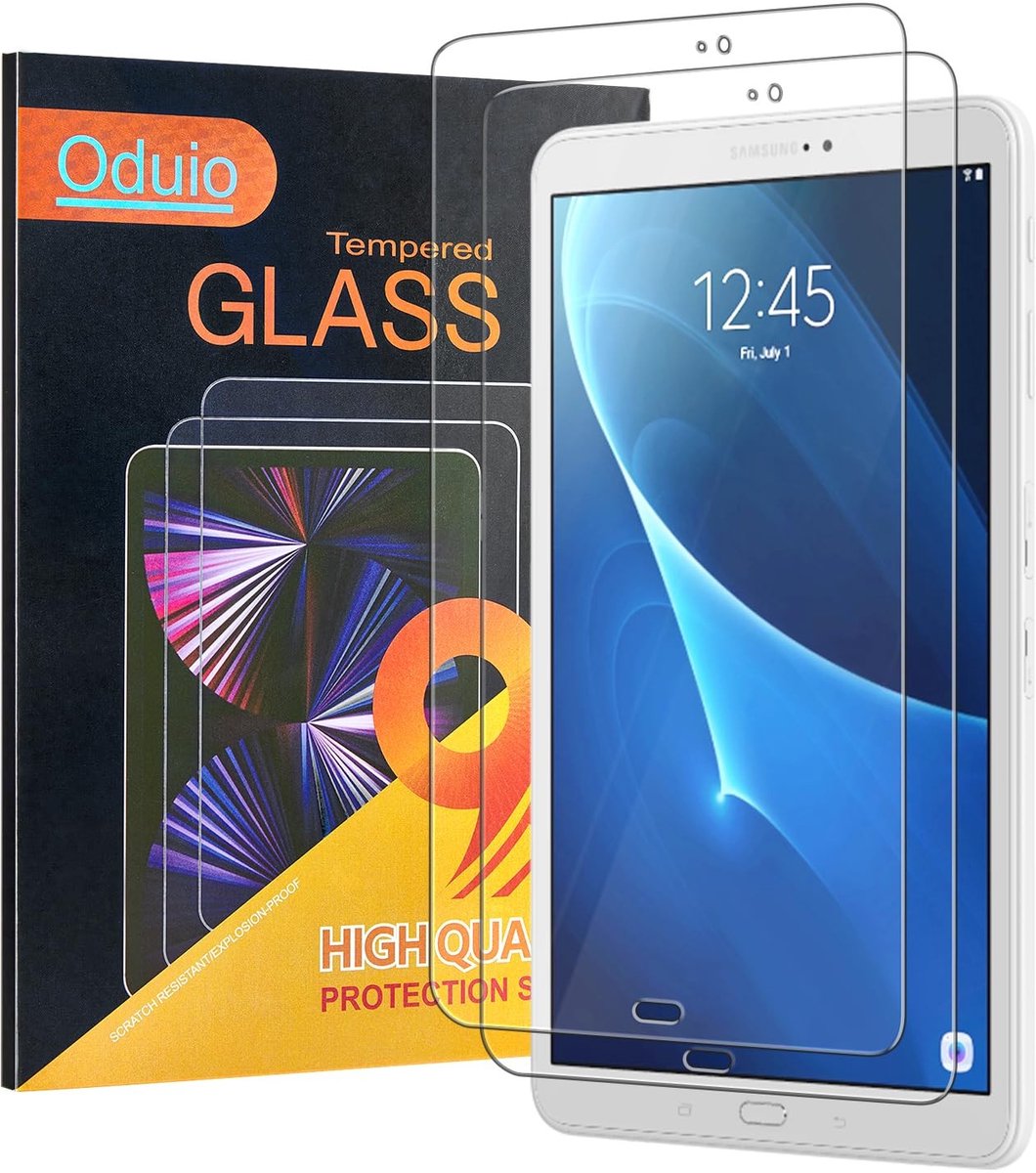 Elzusha - Set van 2 Screenprotectors voor Samsung Galaxy Tab A 10.1 Inch