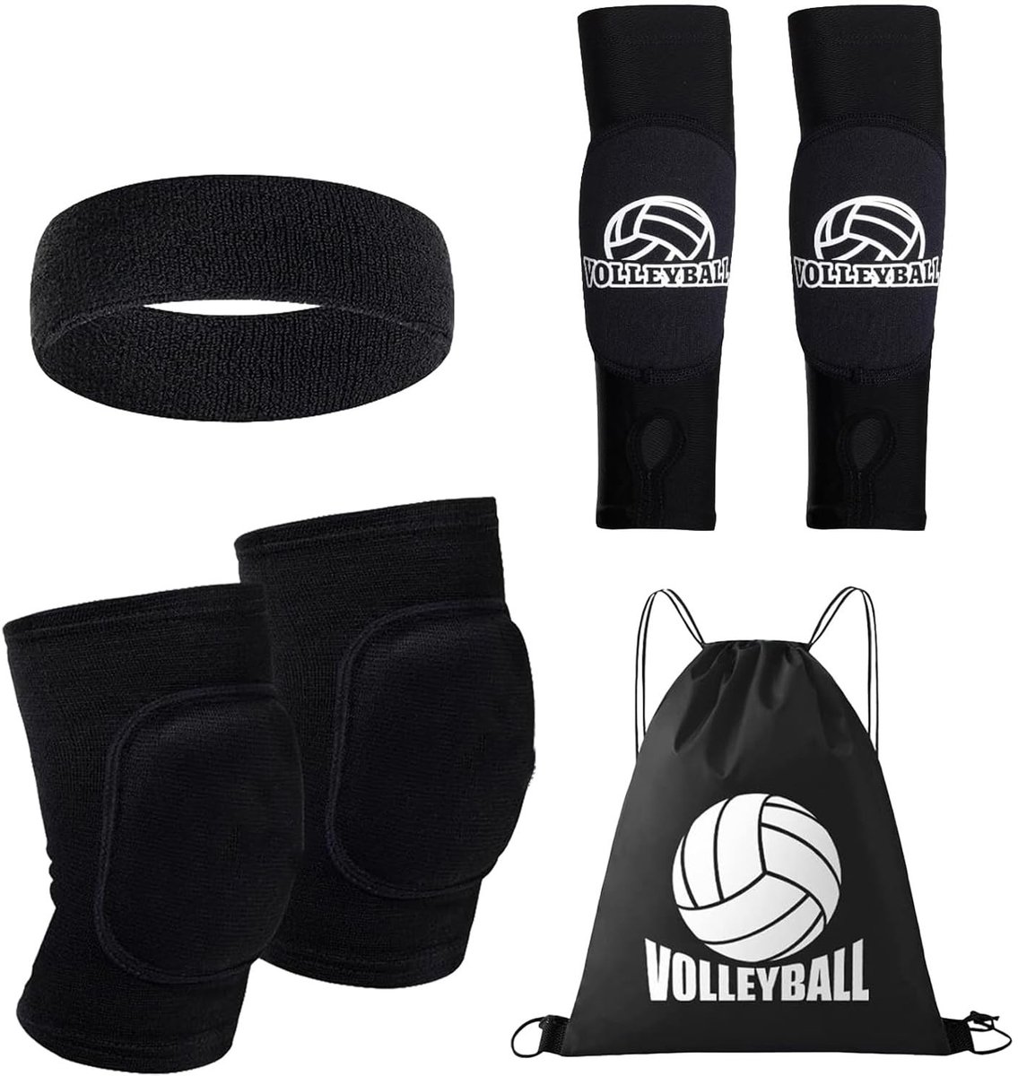 Elzusha - Set van 4 Volleyball Accessoires voor Dames