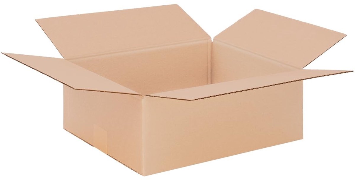 Elzusha - Vouwdozen van Karton, 400 x 300 x 150 mm, 50 Stuks