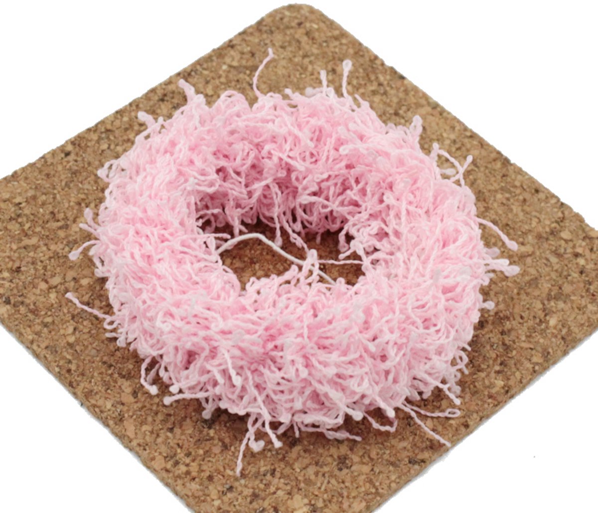 Zachte Haarband Scrunchie Poederroze - Trendy en Klassiek
