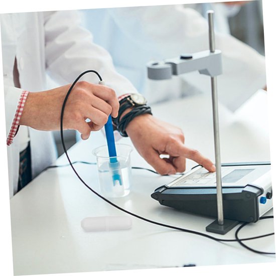 Magnetische Roerstaafjes - Mixer Staafjes - Laboratorium Experimenten - PTFE Materiaal - 5 Stuks - Wit — afbeelding 5