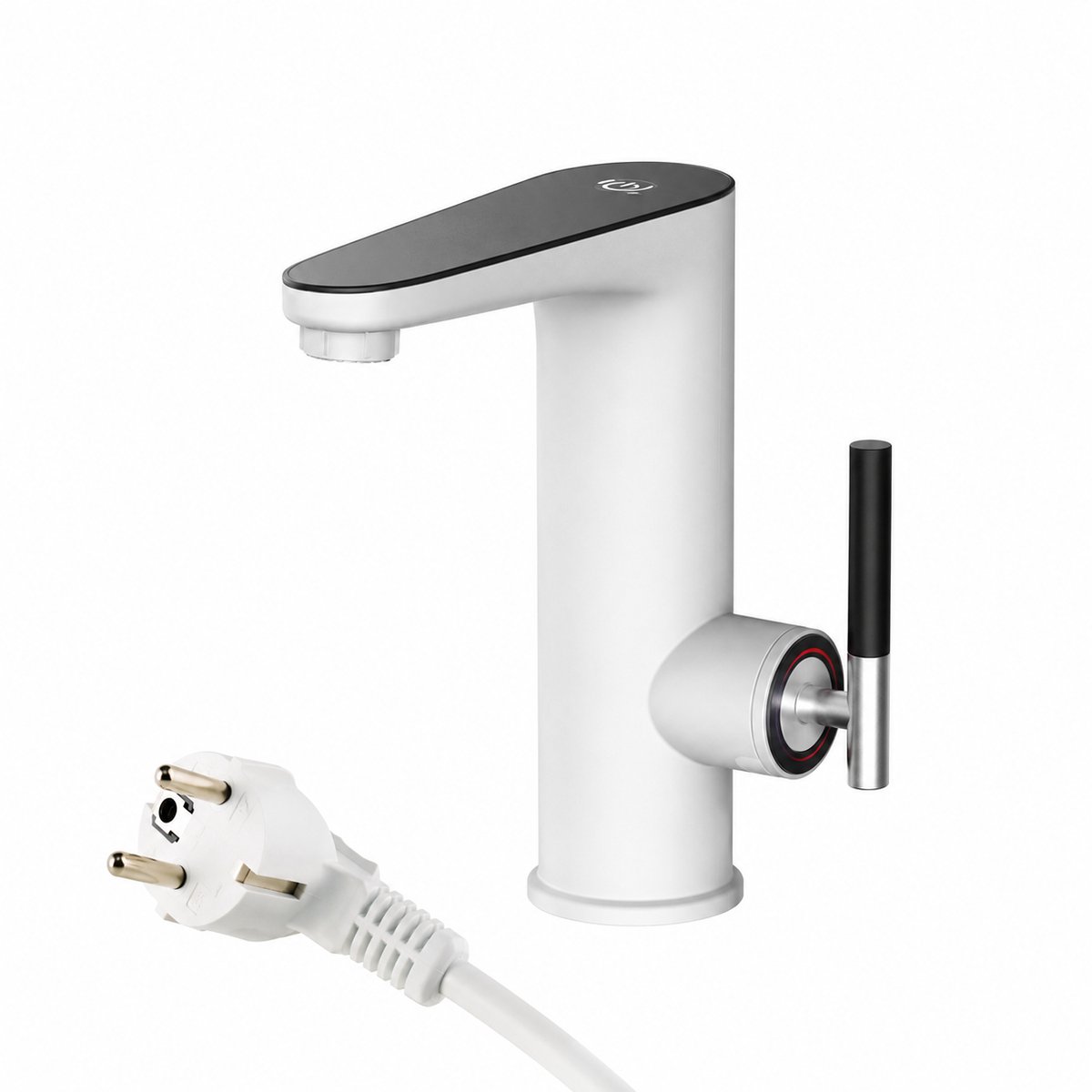 Lamor Keukenkraan - Kraan - Kranen - Warmwaterunit - Ruimtebesparend - Efficiënt - 210 x 118 mm - 3200 W - Roestvrij staal
