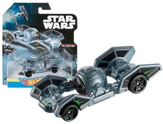 Hot Wheels Star Wars - Carships - Tie Fighter - Disney van Hot Wheels — afbeelding 4
