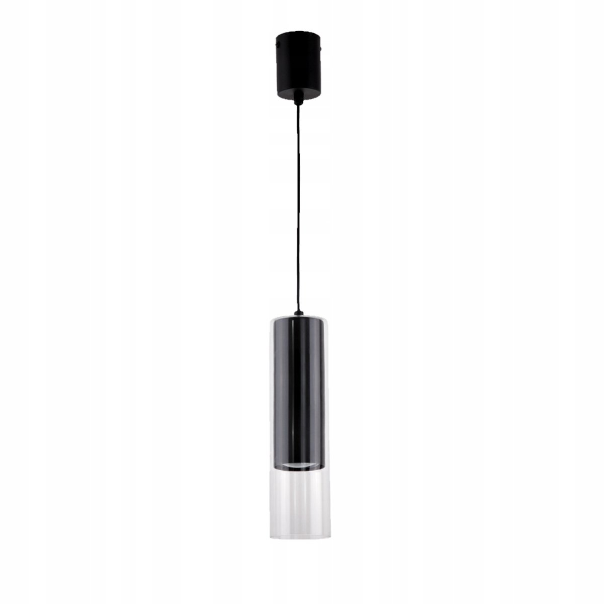 Manacor Hanglamp Zwart Glas GU10 - Stijlvolle Verlichting
