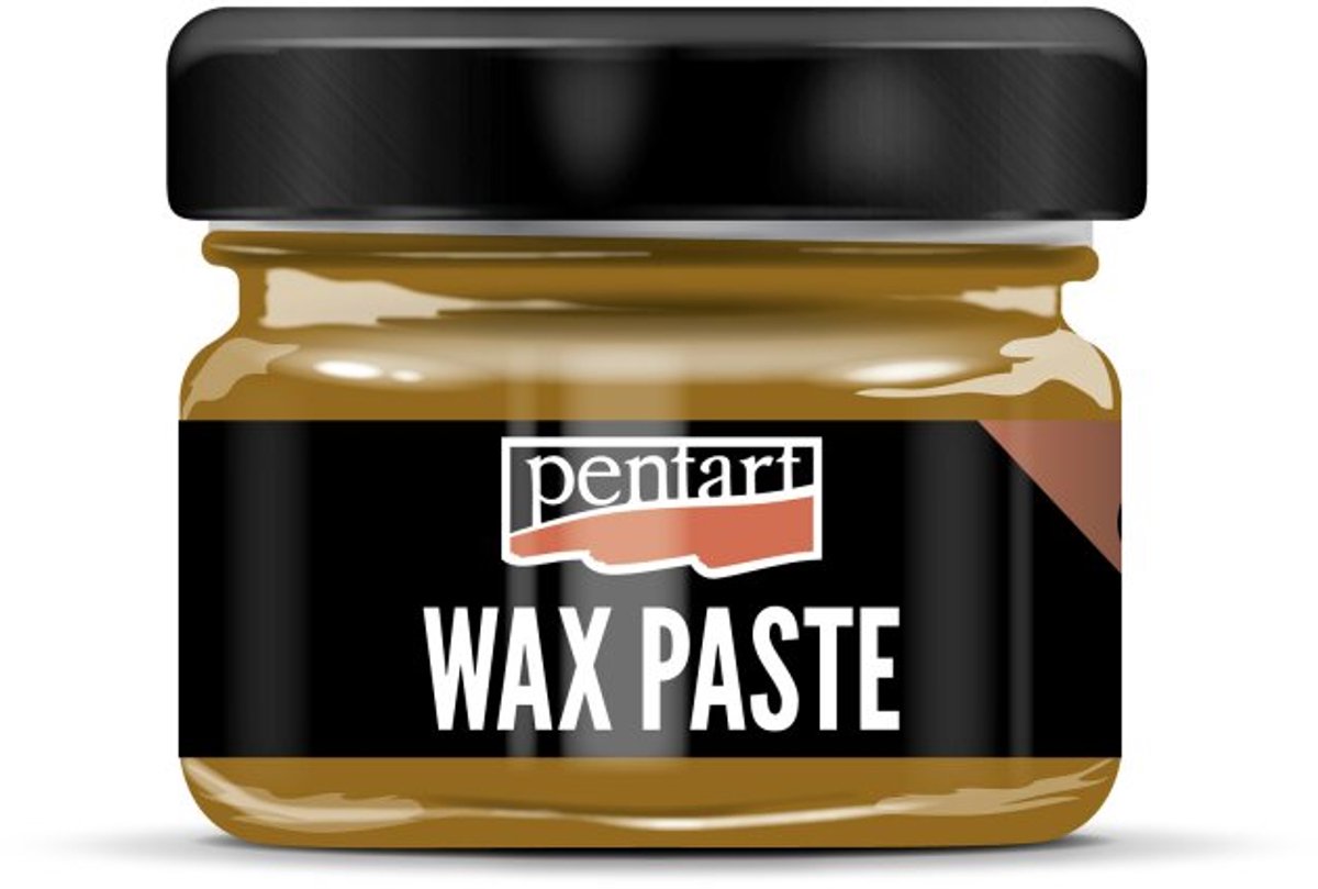 Pentart Gekleurde Bijenwas Waspasta 20 ml. - Blauw