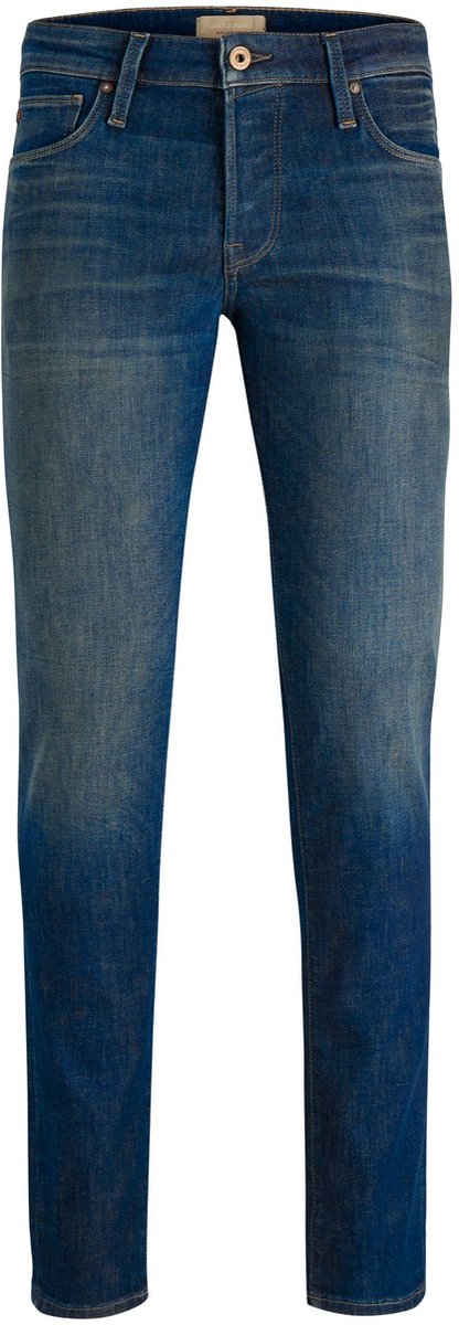 Jack & Jones Heren Jeans Broeken slim Fit Blauw 32W / 30L Volwassenen