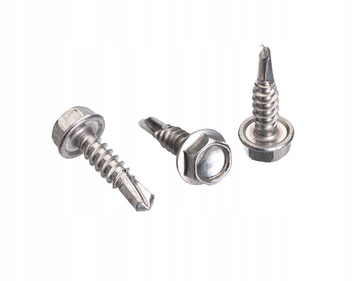 RVS Zelfborende Schroeven 4,8x16mm (50 stuks)