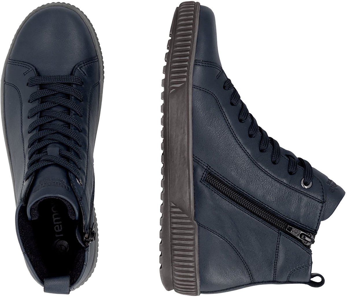 Baskets en cuir Montante