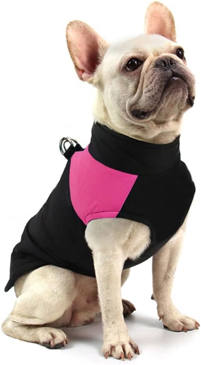 Winterbodywarmer voor hond Zwart-Blauw, 4XL