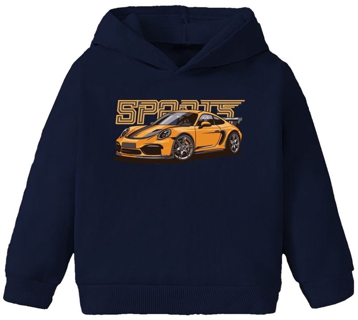 Currero Hoodie Jongens Warme Hoodie Met Capuchon Comfortabele Sweater Casual Trui Pullover Jongenstrui Donkerblauw 11-12 Jaar