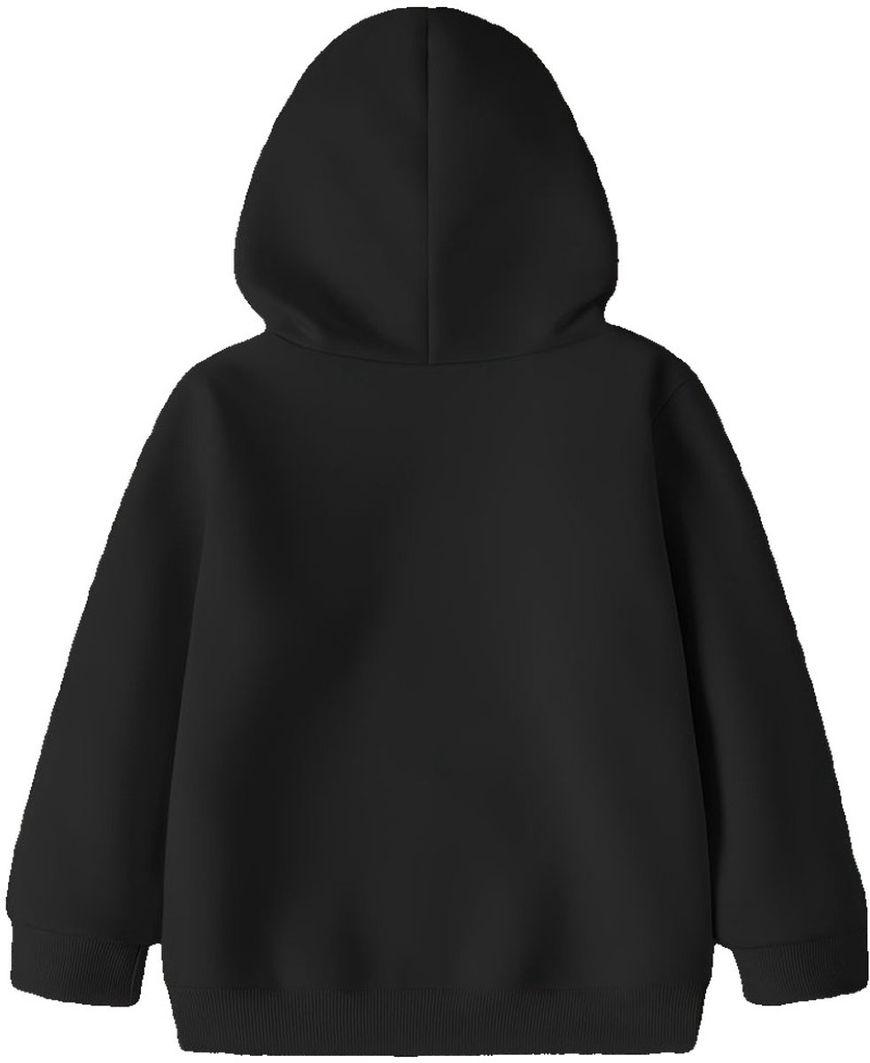 Currero Hoodie Meisjes Warme Hoodie Met Capuchon Comfortabele Sweater Meisje Casual Trui Pullover Meisjestrui 5-6 Jaar Zwart