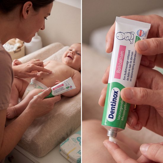 Dentinox Buikbalsem - Verzorgende Massagebalsem voor Baby’s - Vanaf 5 Weken - Plantaardig & Vegan - Dermatologisch Getest - 50 ml — afbeelding 3