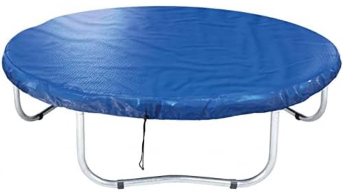 AKTIVE 54118 Outdoor trampoline dekzeil Ø 366 cm waterdicht UV-bescherming kinderen trampoline afdekking ACTIVE blauw - ShopVlot