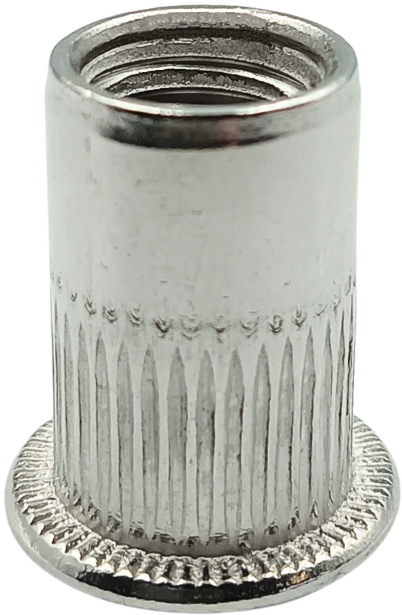 RVS Cilindrische Klinknagelmoeren M12 - 20 stuks