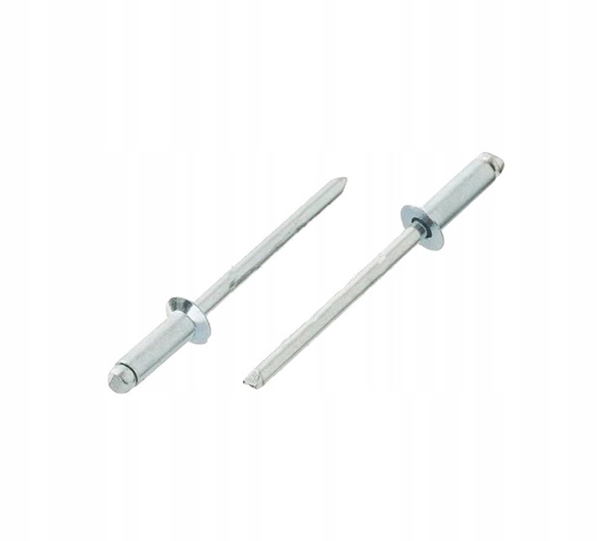 Merkloze Aluminium-Stalen Blindklinknagels 4.8x10mm ISO15978 (100 stuks)