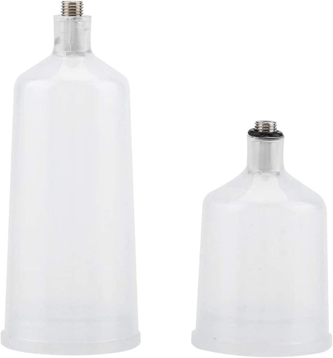 Verf Spuitpistool Mengbeker met Snelle Vulfunctie, 200/400ml Tank en Draadconnector voor Efficiënt Schilderen