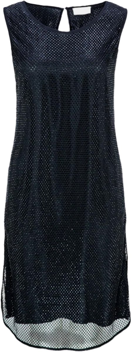 Princess goes Hollywood - zwarte mesh jurk - maat 36