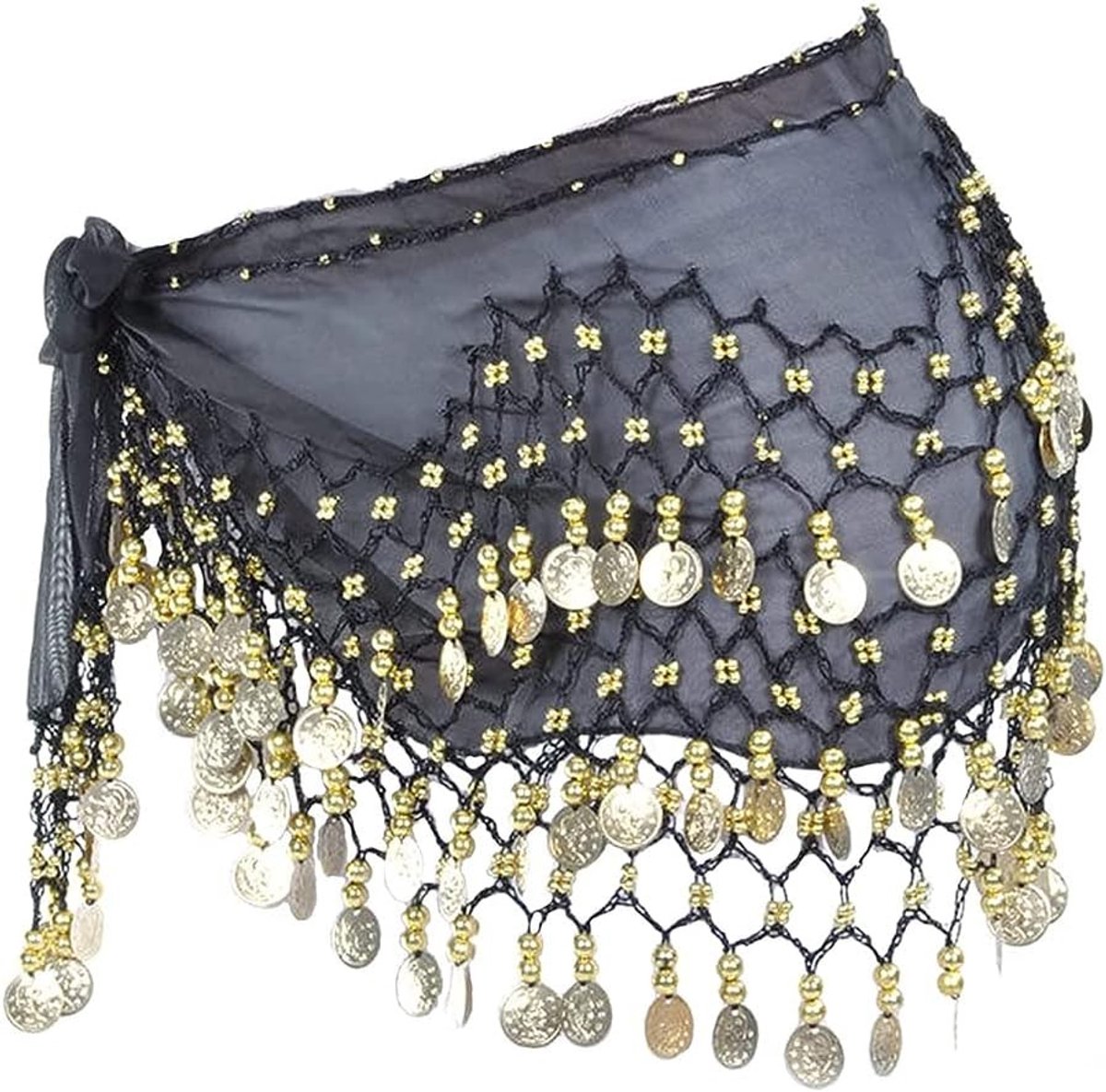 Indiase Dansriem voor Buikdans, Sjaal en Neckerchief - Perfect voor Hip Hop Kostuums en Dansuitvoeringen