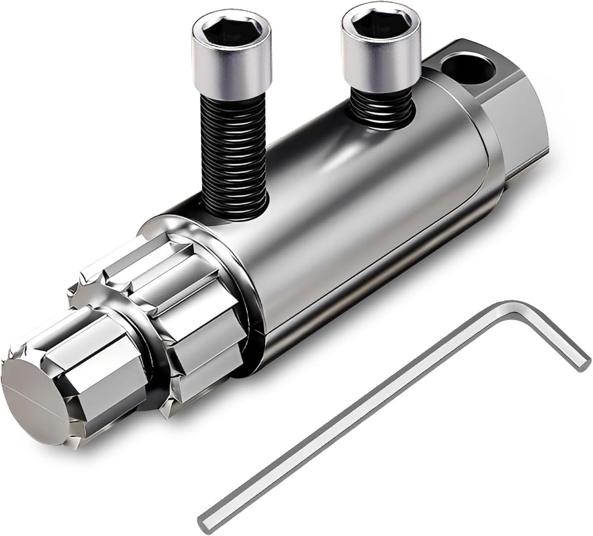 Professionele Schroevendraaier en Pijpuitrektool met Steeksleutel voor Verbroken Kleppen, Geschikt voor 1/2 Inch en 12 mm, Ideaal voor Thread Puller en Thread Remover