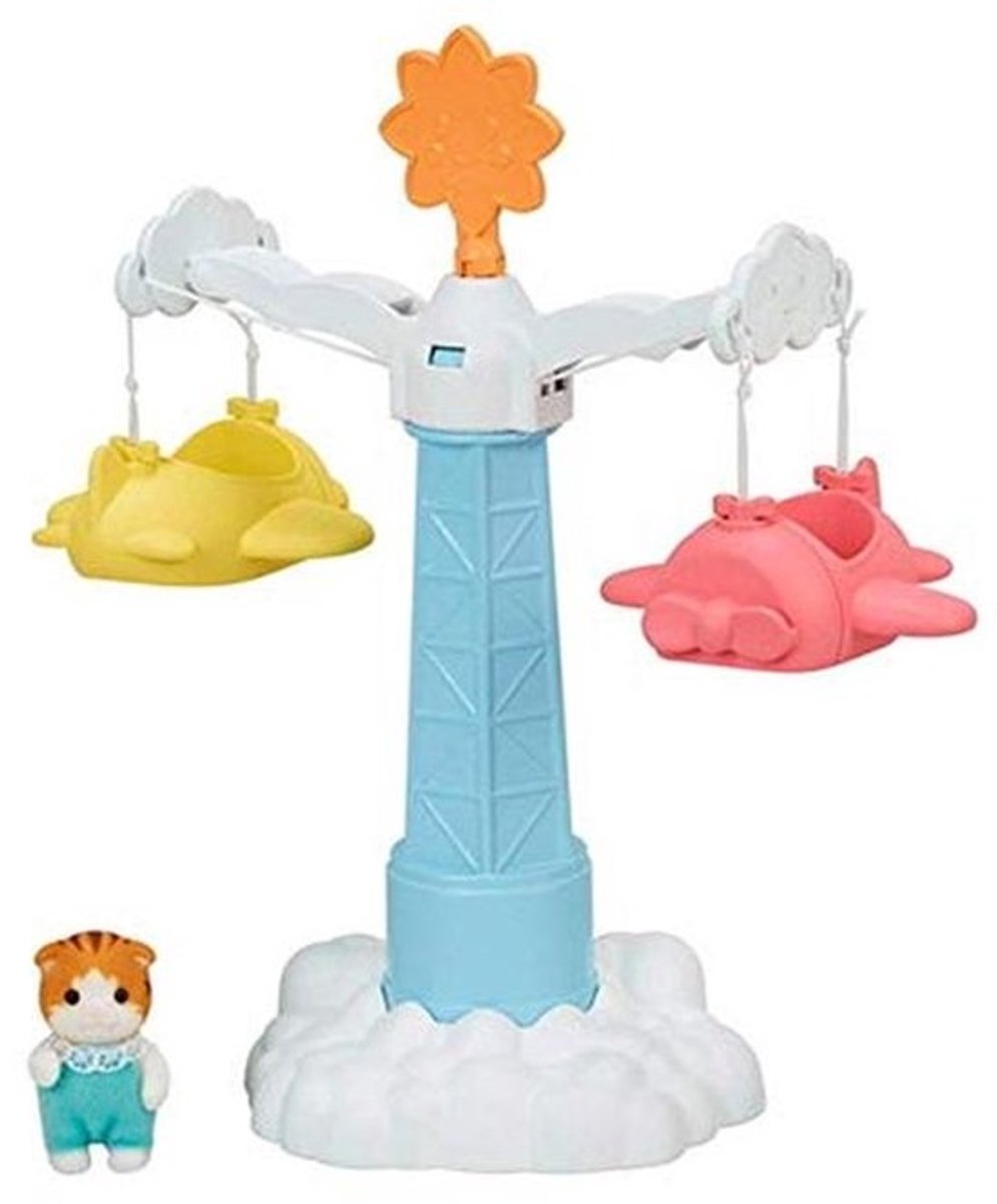 Baby Avontuur Carrousel met Vliegtuigen voor Kinderen