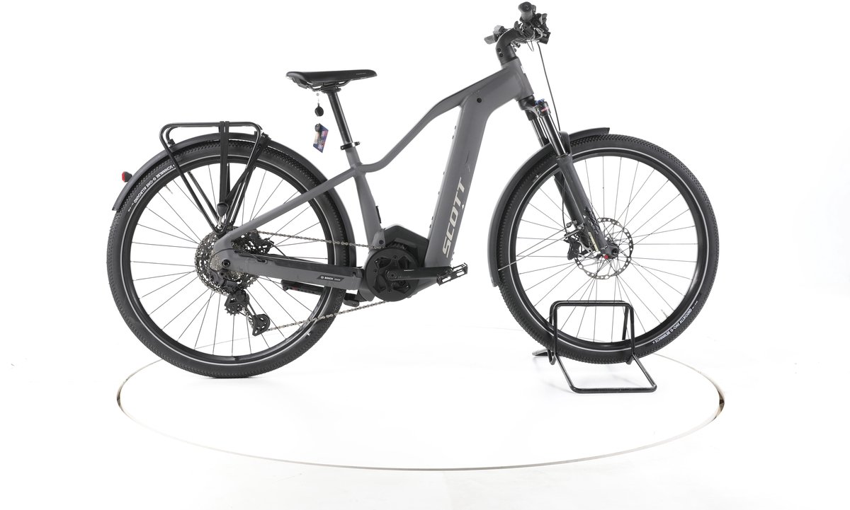Scott Axis eRIDE EVO Tour Elektrische trekkingfiets Bosch Accu 750Wh 29" grijs