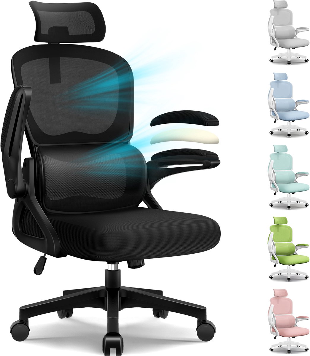 SUCCESS COURIER SL Ergonomische Bureaustoel met Inklapbare - SUCCESS COURIER SL - €99,99