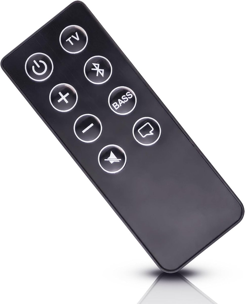 Vervangende Afstandsbediening voor Bose Solo Soundbar 5 10 15 Series II, Compatibel met TV Geluidssystemen en Geluidsinstallaties, Ideaal voor Thuisbioscoop en Audio-ervaring