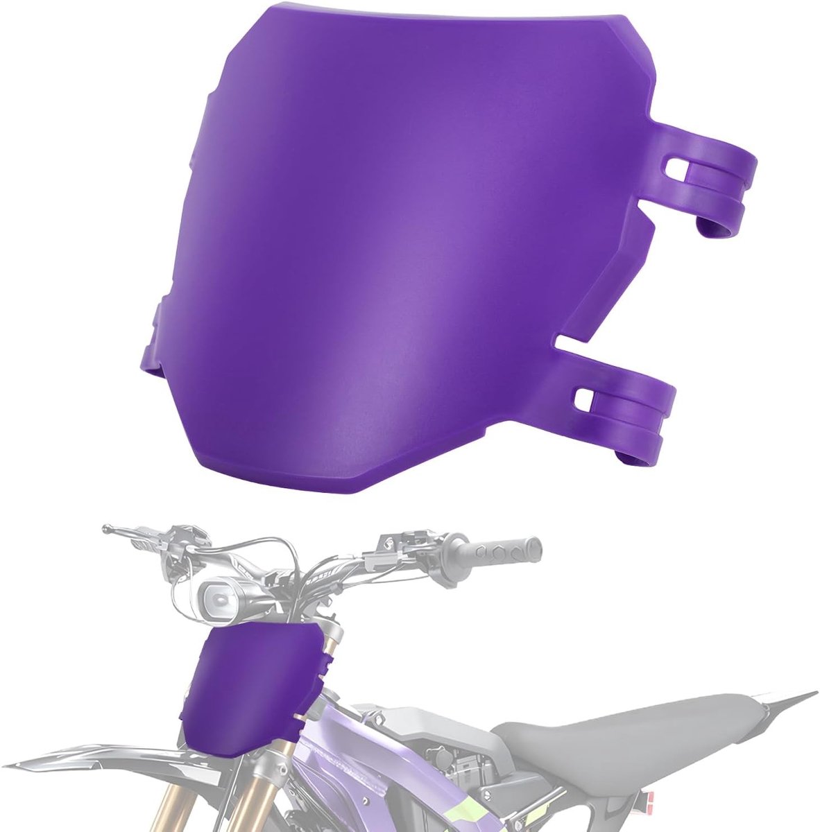 Motorfiets Kentekenhouder voor Motocross, Geschikt voor Surron Light Bee S/X, Talaria Sting en MX3/MX4 (Paars)