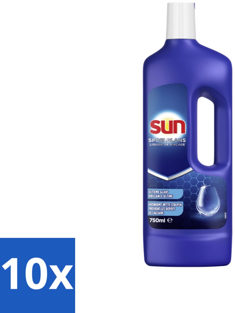Sun Spoelglans Normaal 750 ml - Bulkverpakking - 10 stuks