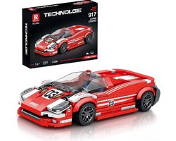 Reobrix 680 - raceauto - sportwagen - rood - 355 onderdelen - 6+