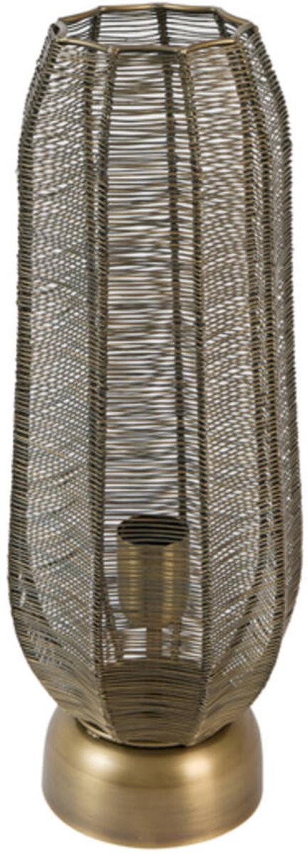 Light&living Tafellamp Ø18x46 cm SAMRET antiek brons