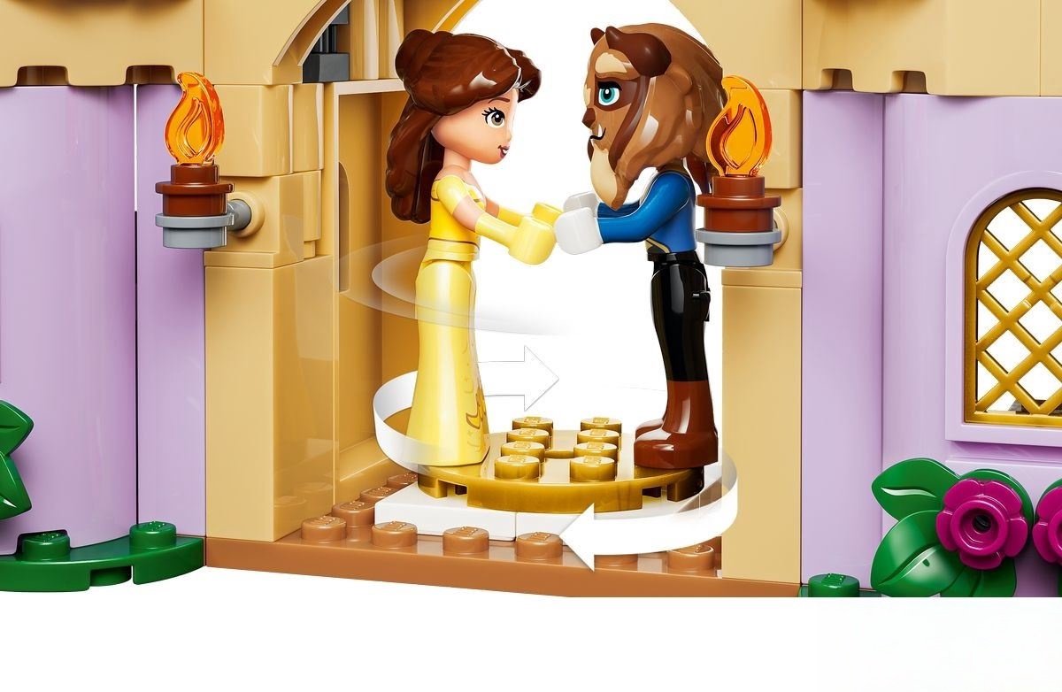 LEGO ǀ Disney Princess het Betoverde Kasteel van Belle en het Beest Bouwpakket voor Kinderen 43289 — cadeau in Spellen & Speelgoed - foto 7